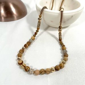 WHBM Beaded Necklace